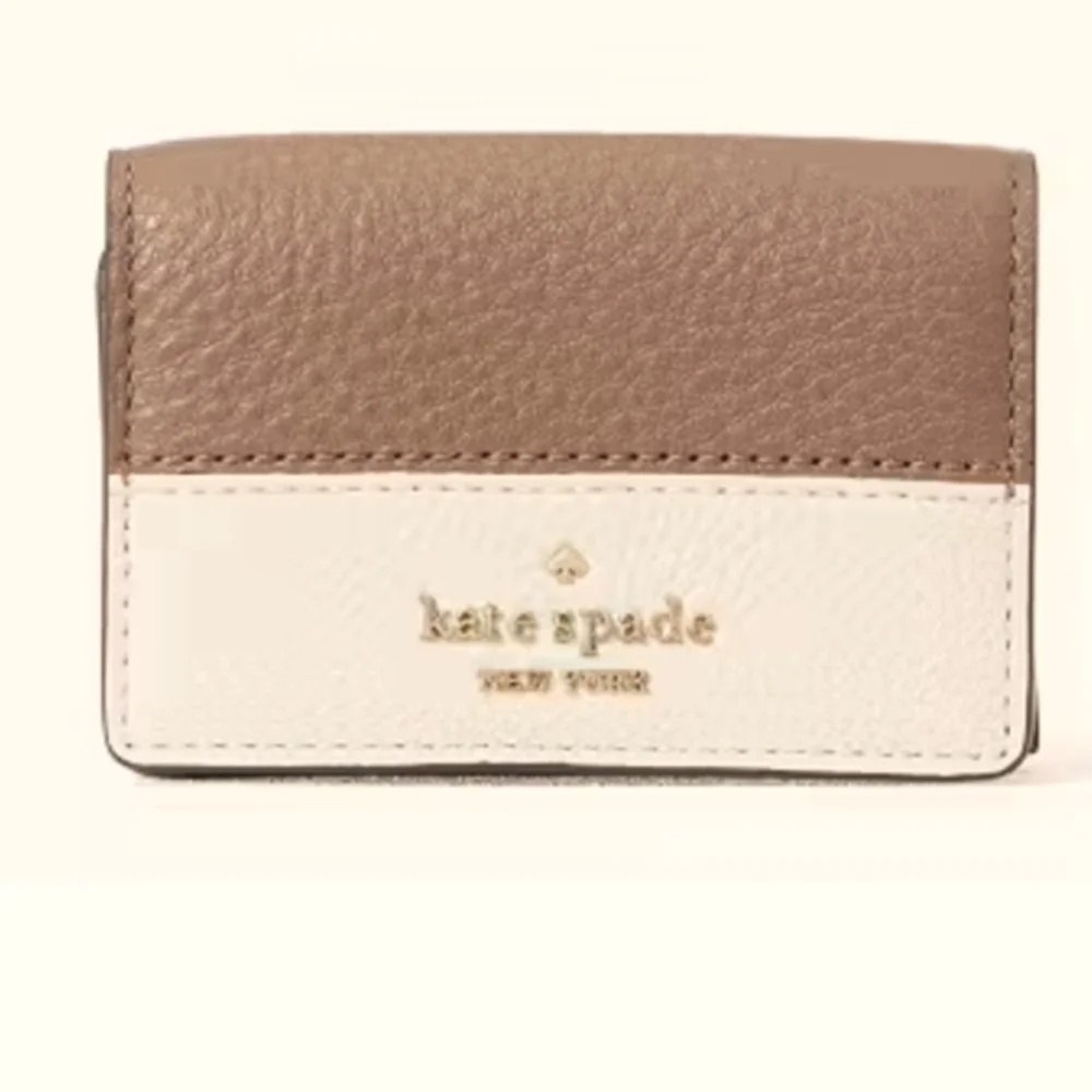 Kate Spade New York Jackson Colorblock Flap Shoulder Bag W/ Matching Mini Wallet
